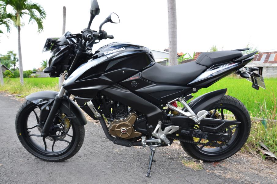 Kawasaki 200cc Bali Motorbike Rental One way Rental 