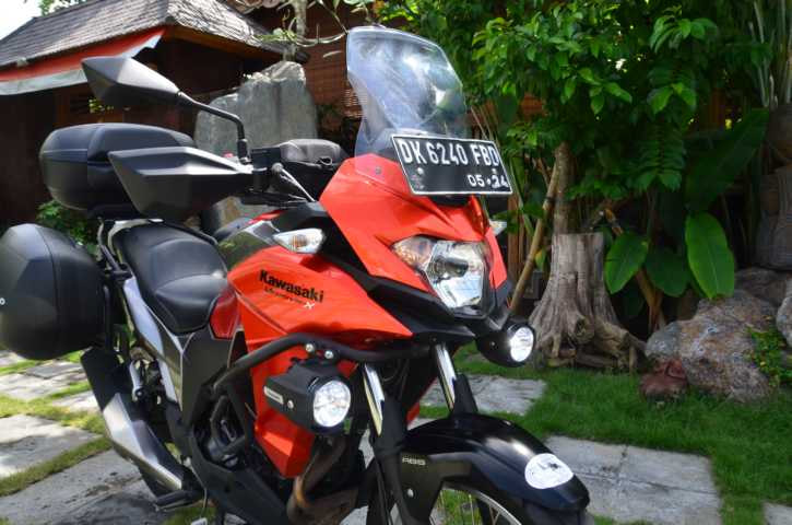 Versys x 250 Motorbike Rental & Tours Bali Indonesia, Oneway